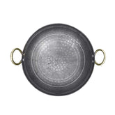 Iron Hammered Kadai 500ml | Deep Frying Kadai Handmade Useful For Frying & Cooking - Free Stainless Steel Scrubber